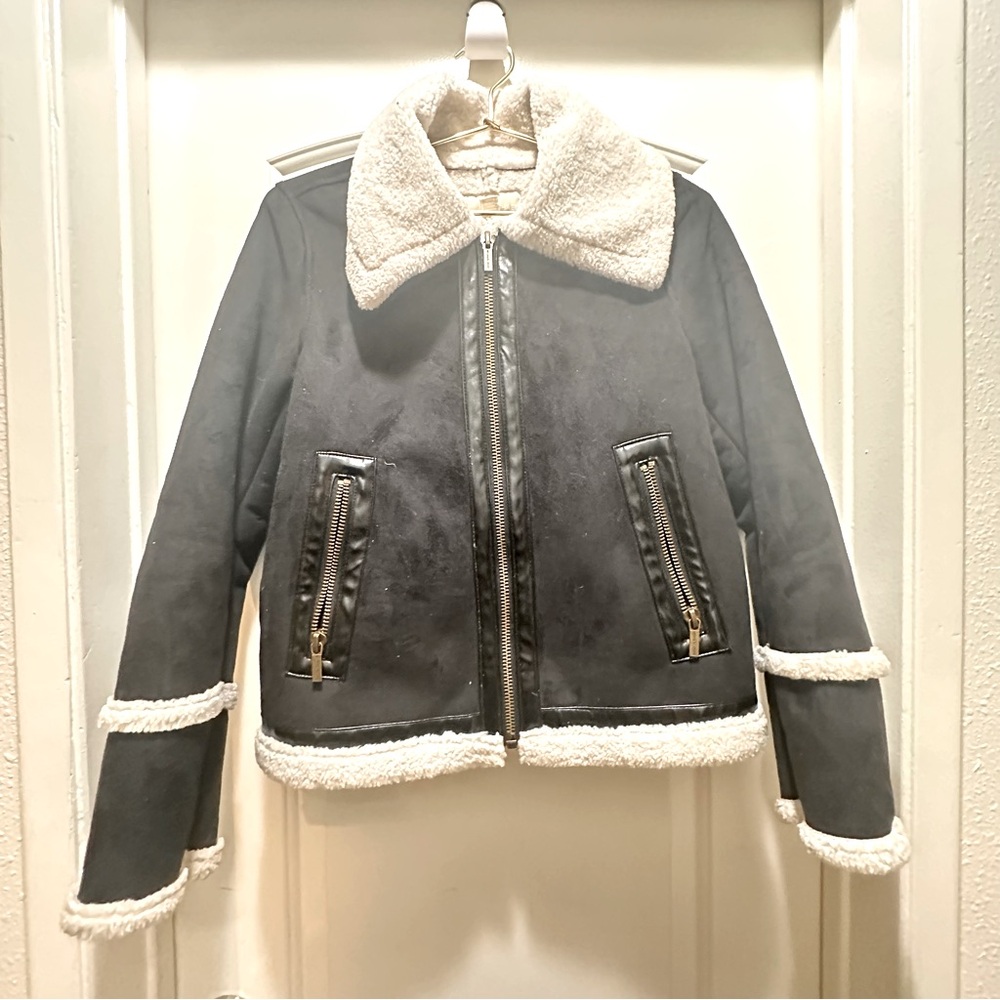 Michael kors faux fur coat